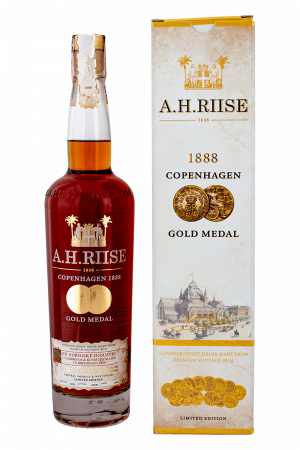 A.H. Riise 1888 Copenhagen Gold Medal