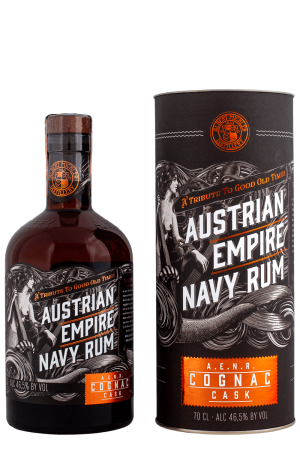 Austrian Empire Navy Rum Cognac Double Cask v Tube