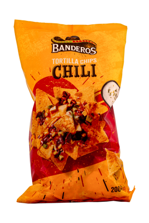 Banderos Tortilla Chips Chili