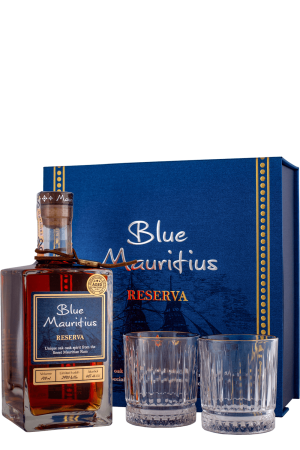 Blue Mauritius Reserva + 2 Poháre