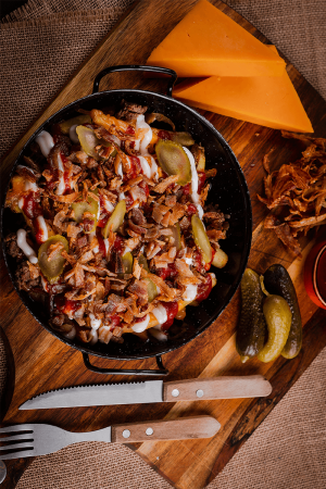 Burger Loaded Fries