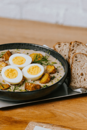 Prívarok na kyslo s VAJÍČKOM