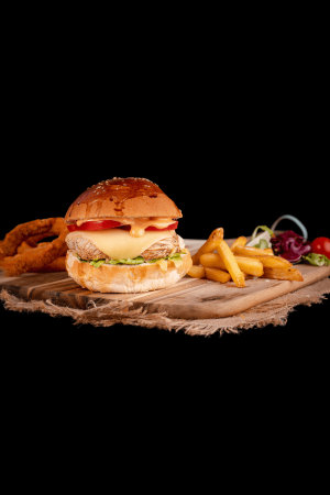 Chicken Burger Menu