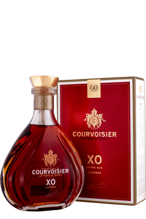 Courvoisier X.O. v Kartóne