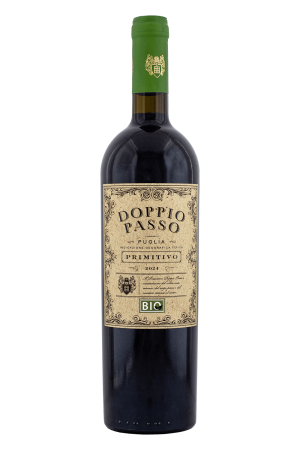 Doppio Passo Puglia Primitivo BIO Červené
