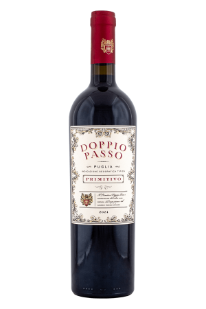 Doppio Passo Puglia Primitivo Červené