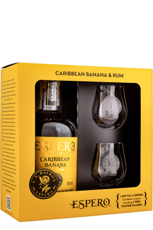 Espero Caribbean Banana  + 2 poháre