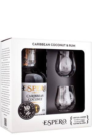 Espero Coconut & Rum + 2 poháre
