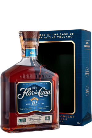 Flor de Caña 12-ročný + Krabica