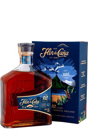 Flor de Caña 12-ročný + Krabica