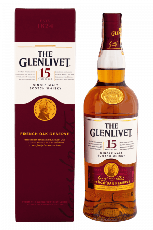 The Glenlivet 15-ročná French Oak Reserve v Krabici