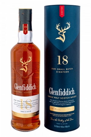 Glenfiddich 18-ročná + Tuba