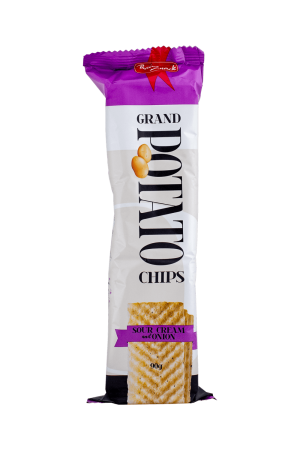 Grand Potato Chips Kyslá Smotana a Cibuľka