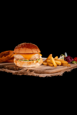 Grilled Chicken Burger Menu