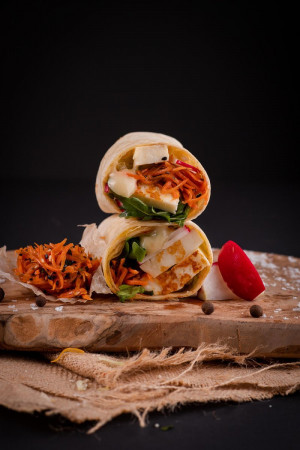 Halloumi Wrap