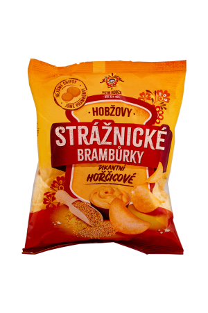 Strážnické Brambůrky Pikantné Horčicové
