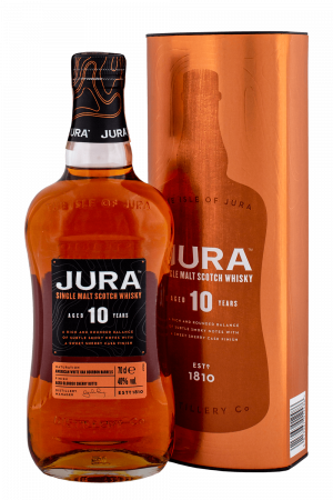 Jura 10 YO Single Malt Whiskey v Tube