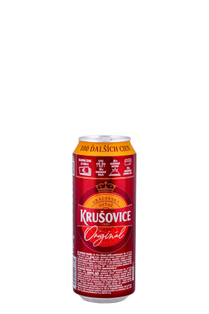 Krušovice 10° v Plechovke