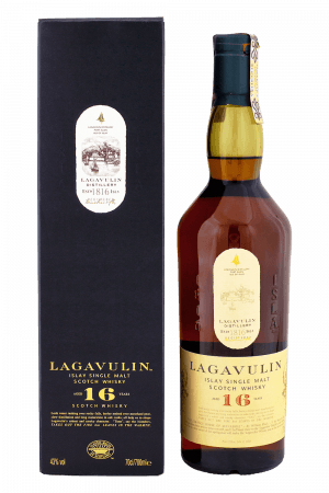 Lagavulin 16-ročná v Krabici