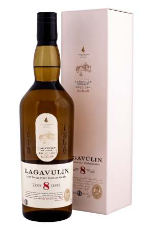 Lagavulin 8-ročná v Krabici