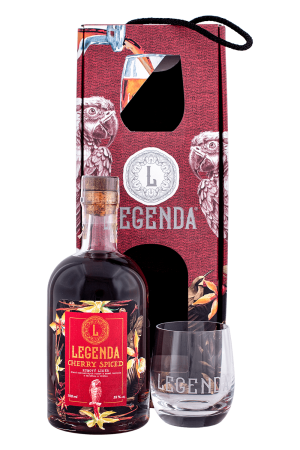 Legenda Cherry Spiced + Pohár