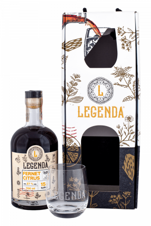 Legenda Fernet Citrus + Pohár