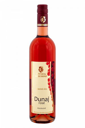 Pivnica Orechová Dunaj Rosé Polosladke