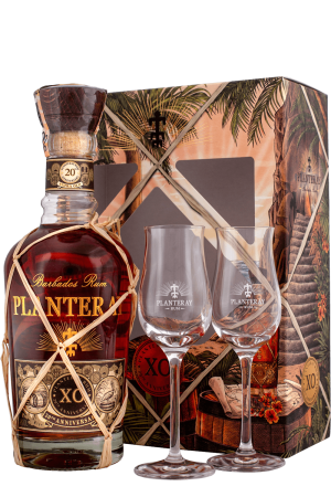 Plantation X. O. 20th Anniversary + 2 poháre