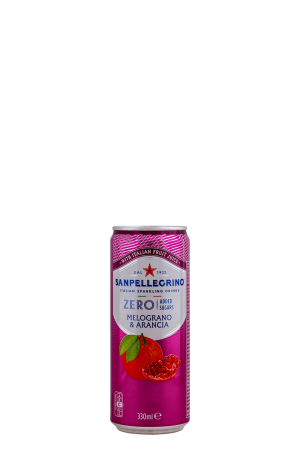 Sanpellegrino Zero Melograno & Arancia v Plechovke