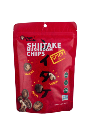 Shiitake Mushroom Chips Spicy