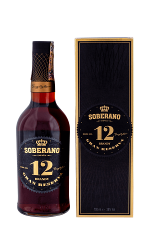 Soberano 12 Gran Reserva v kartóne