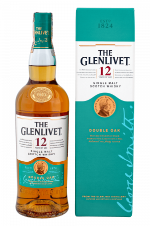 The Glenlivet 12-ročná Double Oak v Kartóne