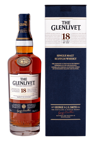 The Glenlivet 18-ročná v Kartóne