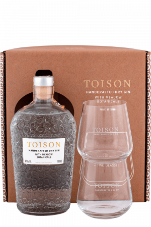Toison Gin + 2 poháre